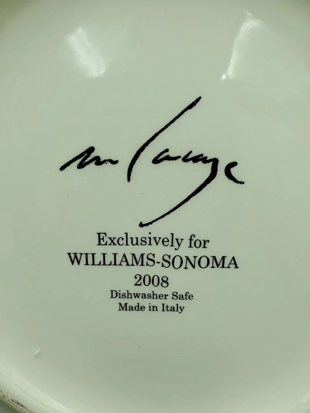 Williams-Sonoma Rooster Francais Soup Pasta Bowl Salad Serving Bowl